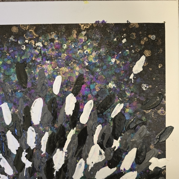 HANDCRAFTED Abstract Painting HANDPAINTED Deocrative Wall Art HANDMADE Artwork - Picture 6 of 17